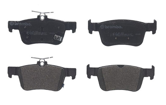 Brake Pad Set, disc brake P28089 Brembo, Image 2