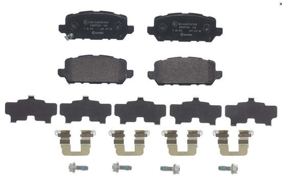 Brake Pad Set, disc brake P28090 Brembo