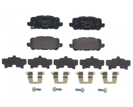 Brake Pad Set, disc brake P28090 Brembo, Image 2