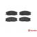 Brake Pad Set, disc brake P30013 Brembo, Thumbnail 3