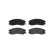Brake Pad Set, disc brake P30017 Brembo, Thumbnail 3