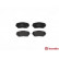 Brake Pad Set, disc brake P30053 Brembo, Thumbnail 2