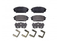 Brake Pad Set, disc brake P30071 Brembo