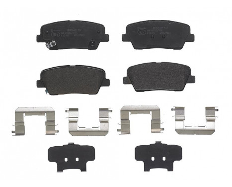 Brake Pad Set, disc brake P30081 Brembo