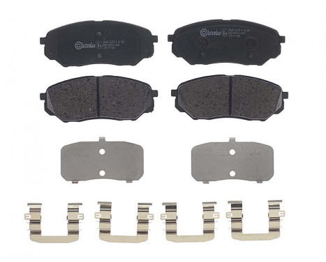 Brake Pad Set, disc brake P30086 Brembo