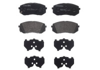 Brake Pad Set, disc brake P30093 Brembo