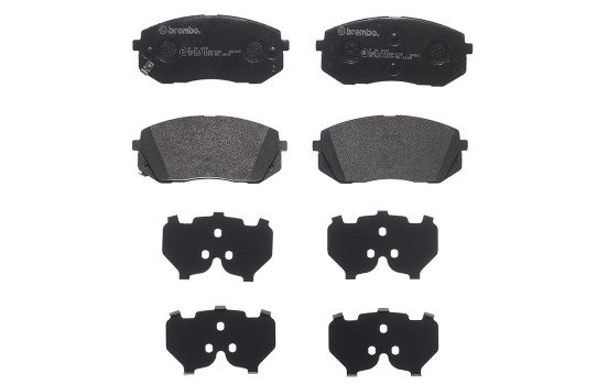 Brake Pad Set, disc brake P30093 Brembo, Image 2