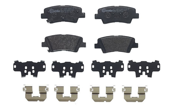 Brake Pad Set, disc brake P30103 Brembo, Image 2