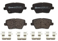 Brake Pad Set, disc brake P30109 Brembo