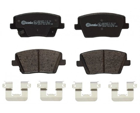 Brake Pad Set, disc brake P30112 Brembo