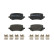 Brake pad set, disc brake P30139 Brembo, Thumbnail 2
