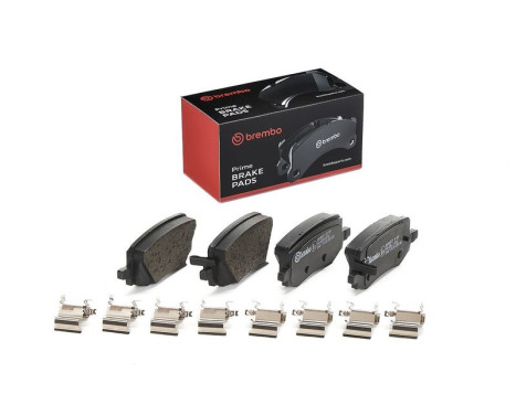 Brake pad set, disc brake P30139 Brembo, Image 2