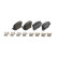 Brake pad set, disc brake P30139 Brembo, Thumbnail 3