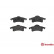 Brake Pad Set, disc brake P37006 Brembo, Thumbnail 3