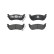 Brake Pad Set, disc brake P37009 Brembo, Thumbnail 2