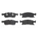 Brake Pad Set, disc brake P37022 Brembo, Thumbnail 3
