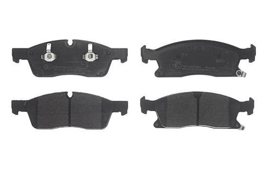 Brake Pad Set, disc brake P37022 Brembo, Image 3