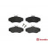 Brake Pad Set, disc brake P44008 Brembo, Thumbnail 2