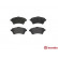 Brake Pad Set, disc brake P44011 Brembo, Thumbnail 2