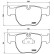 Brake Pad Set, disc brake P44012 Brembo, Thumbnail 3