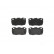 Brake Pad Set, disc brake P44015 Brembo