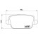 Brake Pad Set, disc brake P44016 Brembo, Thumbnail 2