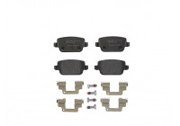 Brake Pad Set, disc brake P44016 Brembo