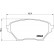 Brake Pad Set, disc brake P49029 Brembo, Thumbnail 2