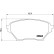 Brake Pad Set, disc brake P49029 Brembo, Thumbnail 3