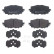 Brake Pad Set, disc brake P49054 Brembo