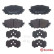 Brake Pad Set, disc brake P49054 Brembo, Thumbnail 2