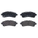 Brake Pad Set, disc brake P49057 Brembo