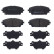 Brake Pad Set, disc brake P49065 Brembo