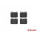 Brake Pad Set, disc brake P50002 Brembo, Thumbnail 2