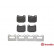 Brake Pad Set, disc brake P50043 Brembo, Thumbnail 2