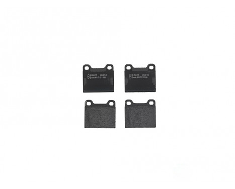 Brake Pad Set, disc brake P50066 Brembo