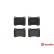 Brake Pad Set, disc brake P50073 Brembo, Thumbnail 2