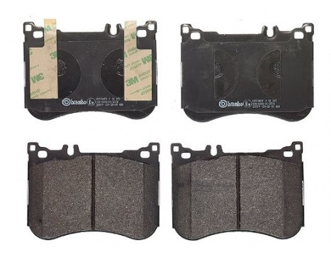Brake Pad Set, disc brake P50095 Brembo, Image 2