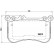 Brake Pad Set, disc brake P50098 Brembo, Thumbnail 2