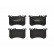 Brake Pad Set, disc brake P50098 Brembo