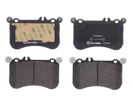 Brake Pad Set, disc brake P50098 Brembo, Image 3