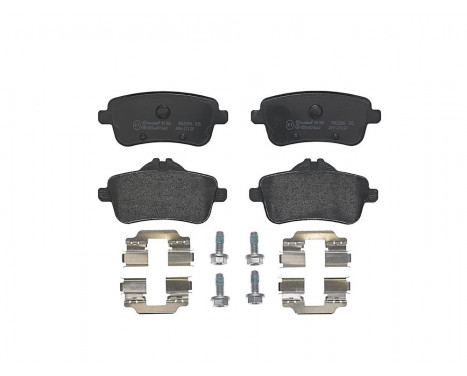 Brake Pad Set, disc brake P50100 Brembo