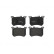 Brake Pad Set, disc brake P50111 Brembo