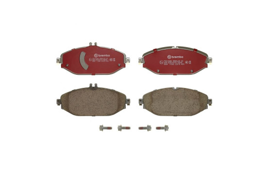 Brake pad set, disc brake P50124NX Brembo, Image 4