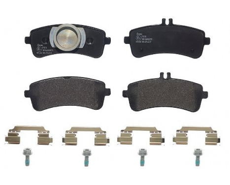 Brake Pad Set, disc brake P50130 Brembo