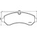 Brake Pad Set, disc brake P50150 Brembo