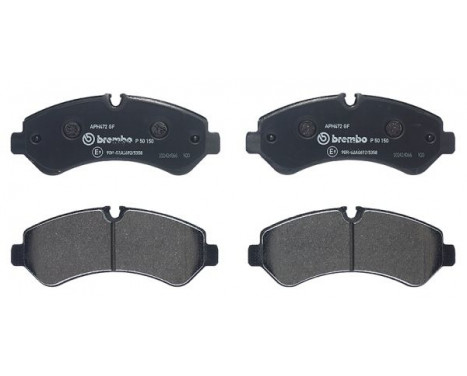 Brake Pad Set, disc brake P50150 Brembo, Image 2
