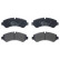 Brake Pad Set, disc brake P50150 Brembo, Thumbnail 2