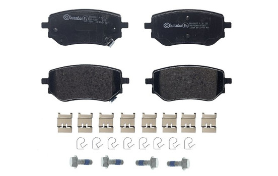 Brake Pad Set, disc brake P50153 Brembo, Image 2