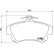 Brake Pad Set, disc brake P54036 Brembo, Thumbnail 3